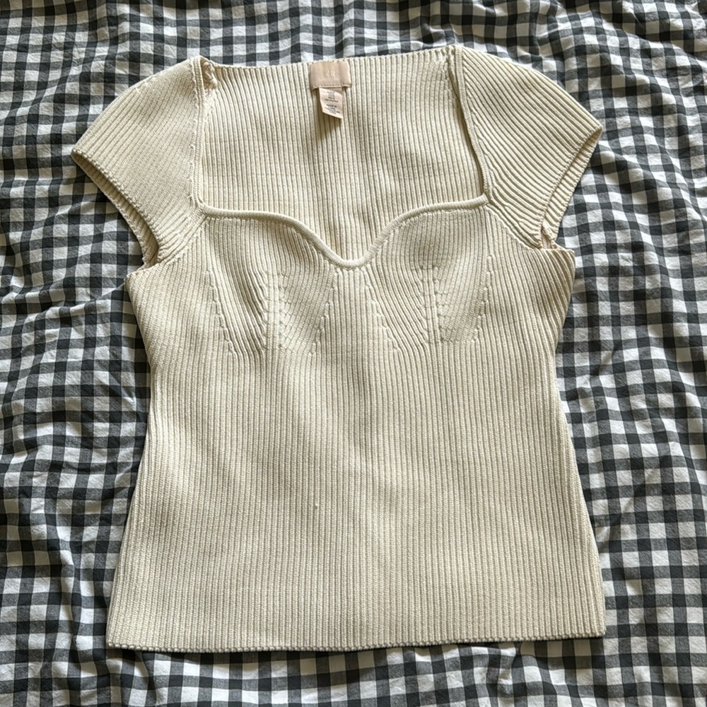 Hm Rib knit top - Picture 3 of 5